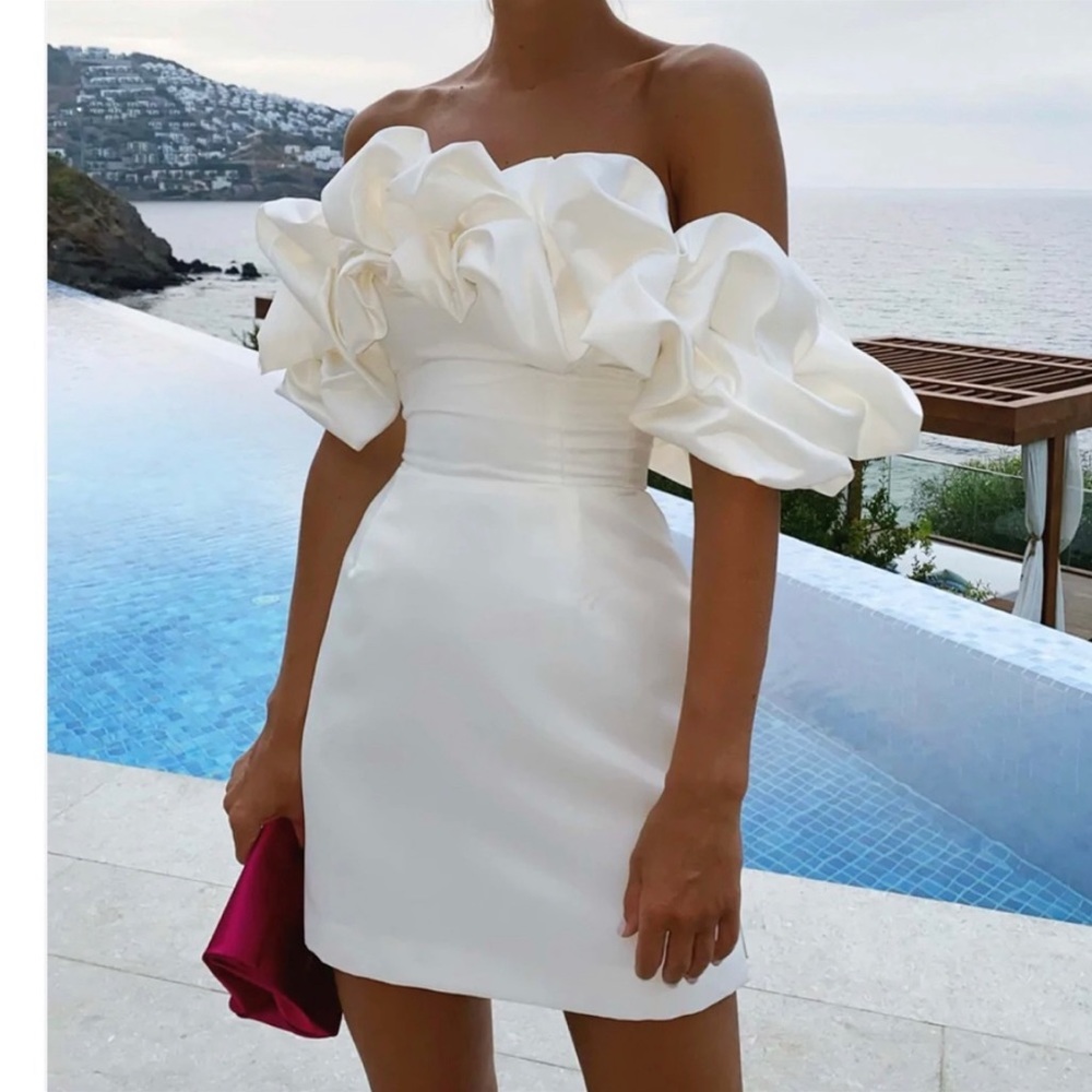 NWT Post Meridiem Meringue Mini Dress